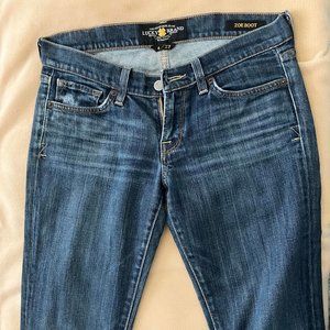 Lucky Brand Zoe Bootcut Low Rise Jeans size 4/27